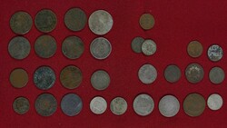 Deutsche Staaten: Kleine Sammlung von 30 Münzen vom Pfennig bis zum ...