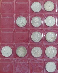 Bayern, Frankfurt, Preußen und Sachsen: Partie von 12 Talern von ...