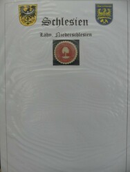 Sehr schön aufgezogene Sammlung von Marken, Belegen, Vignetten, ...