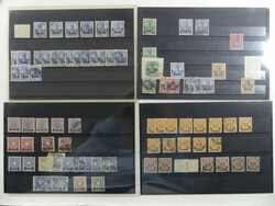 Steckkartenpartie mit einer Fülle teils besserer Marken sowie ca. 50 ...