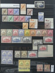 220: German Colonies Marshall Islands - Collections