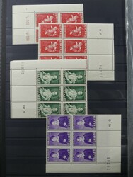 Reichhaltiger Bestand ab etwa 1954 im dicken Steckbuch  Automatically ...