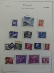 In den Hauptnummern eine komplette Sammlung mit einigen Bögen etc. ...