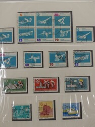 Komplette, saubere Sammlung in 7 Lindner-Vordruckalben  Automatically ...