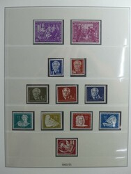 Verschiedene oft gut bestückte Teilsammlungen in Alben und ...