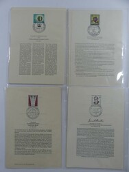 Partie Ersttagsblätter aus 1956–1969  Automatically generated ...