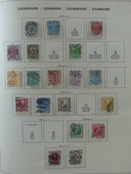 Von 1851–1999 sauber gestempelte Sammlung im alten Vordruck. Ab ...