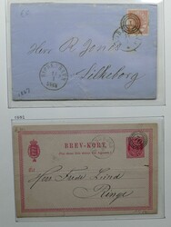 Lot Zusammendrucke aus Markenheftchen mit Reklamefeld, dazu einige ...