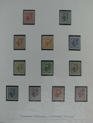 Sauberer Bestand, nur bessere Werte ab 1895 in postfrischer Erhaltung ...