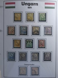 Sehr sauber aufgezogene Ausstellungssammlung von 1871 bis 1994 mit ...