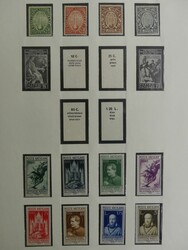 Von 1929 bis 1967 saubere Sammlung mit besseren Ausgaben wieMi.-Nr. ...