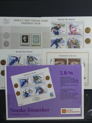 Blöcke und Markenheftchensammlung aus verschiedenen Ländern  ...