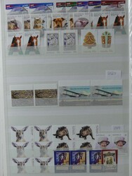 Schöne Teilsammlung aus den Jahren 2012–2021 im Steckbuch, am Ende ...