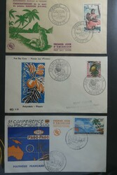 FDC-Sammlung aus 1953–1975 im OrdnerAutomatically generated ...