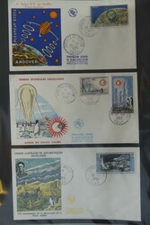 TAAF FDC-Sammlung aus 1957–1994 mit zahlreichen guten Belegen ...