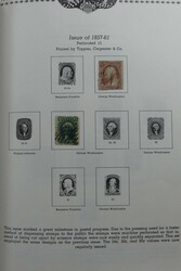 Nachlass mit einer gestempelten Sammlung im alten ...