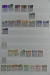 NIEDERLÄNDISCHE KOLONIEN - Partie von 4 dünnen Steckbüchern mit ...