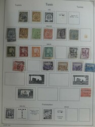 Uralte Sammlung Übersee in 2 dicken, wenig bestückten Schwarten in ...