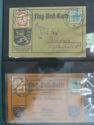 7690: Collections and Lots Zeppelin and Airmail