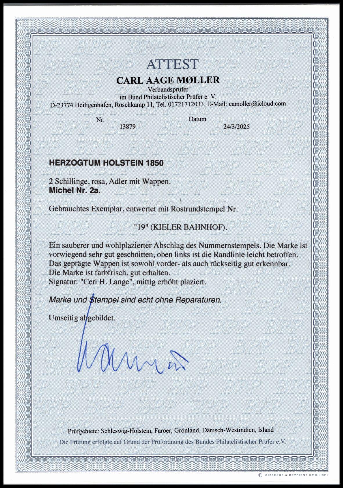 Image 1 for lot number 820 for AIX-PHILA - 77th Stamp Auction