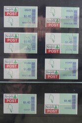 Ordner mit mehr als 160 Marken, überwiegend postfrisch, mit einigen ...