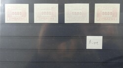 Sammlung aus 1985 mit ca. 170 Marken und mehr als 100 Belegen im ...