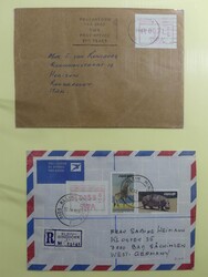 Ordner mit mehr als 100 Marken sowie ca. 60 Belegen und diversen ...