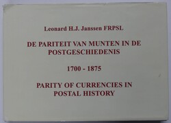 Janssen, Leonard H.J.; De pariteit van munten in de postgeschiedenis ...