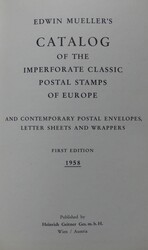 Edwin Mueller’s Catalog of the Imperforate Classic Postal Stamps of ...