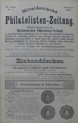 Mitteldeutsche Philatelisten-Zeitung mit Fälschungsnachrichten - ...