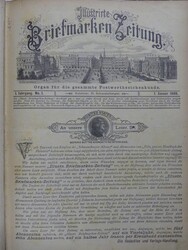 Schwaneberger, H.: Illustrierte Briefmarken-Zeitung, 1. Jahrgang 1901 ...