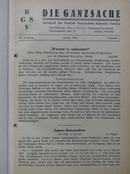 Die Ganzsache - Zeitschrift des Berliner Ganzsachen-Sammler-Vereins ...