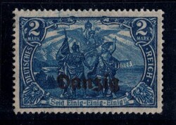 1920, Freimarken 2 M in schwärzlichblau, Fotoattest 2024 Gruber BPP ...
