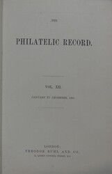 The Philatelic Record, Vol. XII, No. 133 (Jan. 1890 ) - No. 144 (Dec. ...
