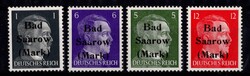 1945, Freimarken mit Aufdruck, signiert Sturm (Mi 200,-)  ...