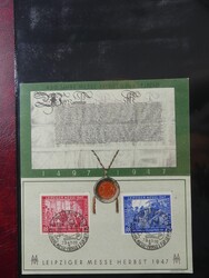 Themensammlung mit Marken, Belegen und Kleinbögen alt bis modern in ...