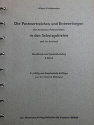 3. Auflage der ~Die Postwertzeichen und Entwertungen der deutschen ...