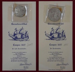 Niederlande, Westfriesland: Kleines Lot von 2 Münzen zu ½ und 1 ...