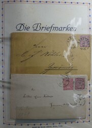 Individuell gestaltete recht unterschiedliche Sammlung mit u.a. ...