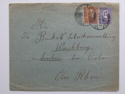 Partie von 10 Belegen aus Oberschlesien. Darunter Bedarfspost, ...