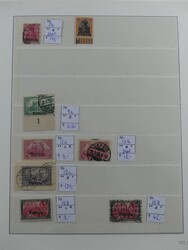 Schöner Bestand im Lindner Vordruck. Dabei etliche bessere Ausgaben, ...