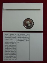 5 Dollar, 1987 World Wildlife Fund Amazonaspapagei als Numisbrief ...