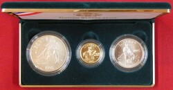 1995 IN GOD WE TRUST, 5 Dollar (Gold 7,52 g fein), 1 Dollar 1993 ...