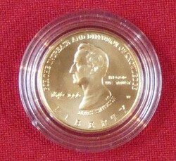 5 Dollar, 1996 James Smithson in der Originalschatulle mit Zertifikat ...