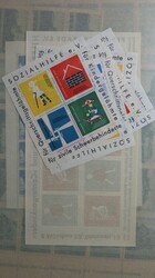 Sammlung Bögen, Bogenteile, Blöcke und Einzelmarken, nur ...