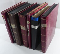 Gut bestückte Sammlung ab 1861 mit einigen Hermesköpfen bis 1995 ...