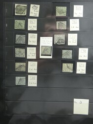 Sammlung mit einigen mittleren Ausgaben, teilweise nach Entwertungen ...