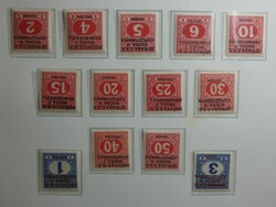 Teilsammlung im alten Borek-Vordruck. Dabei ist einiges vorhanden, ...