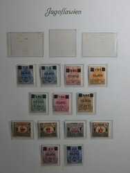 Teilsammlung im alten Borek-Vordruck. Dabei ist einiges vorhanden, ...