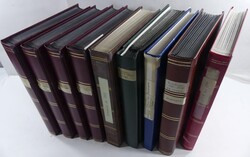 Große Sammlung mit immer wieder besseren Ausgaben in 9 Steckbüchern ...